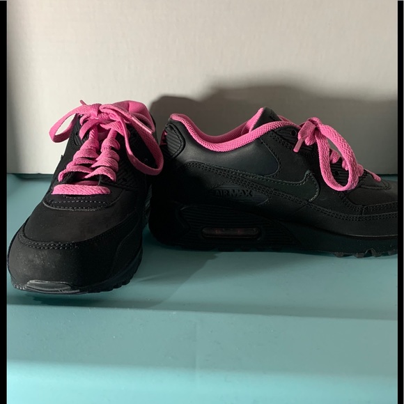 NEW VINTAGE NIKE AIR MAX RUNNING SHOES- PINK/BLK - Picture 5 of 14